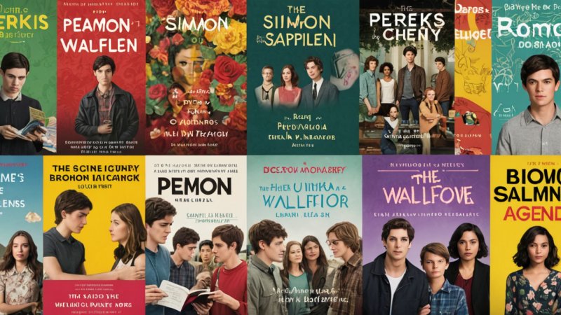 young adult literature, unconventional families, The Perks of Being a Wallflower, Simon vs. the Homo Sapiens Agenda, family dynamics, character development, themes of acceptance, LGBTQ+ representation