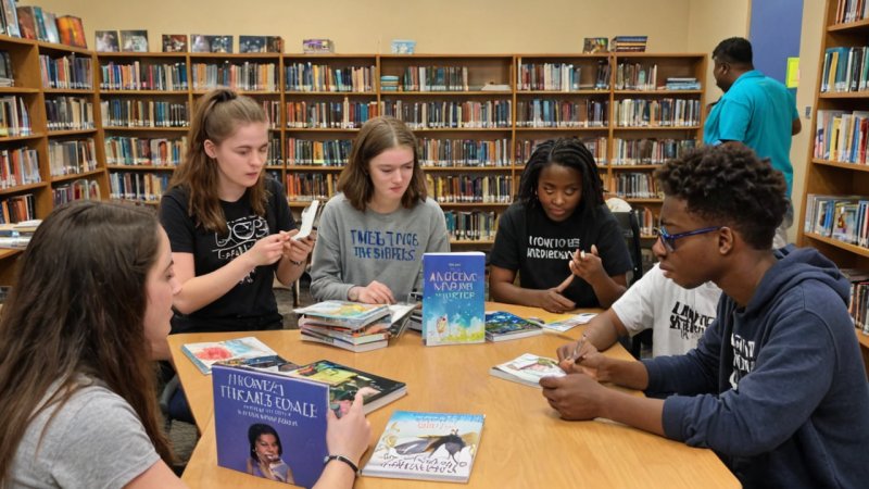 impactful YA novels, social change, discussion, youth, literature